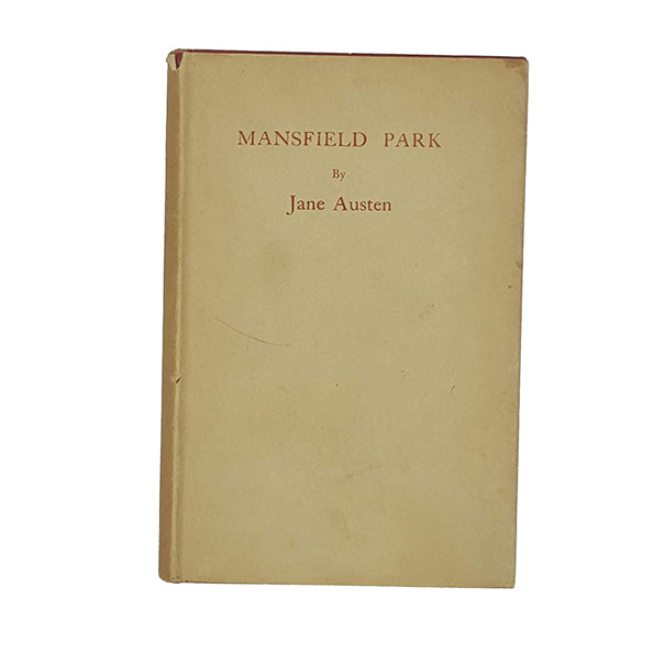 Jane Austen’s Mansfield Park - Macmillan 1950