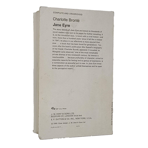 Charlotte Brontë's Jane Eyre - Dent 1969
