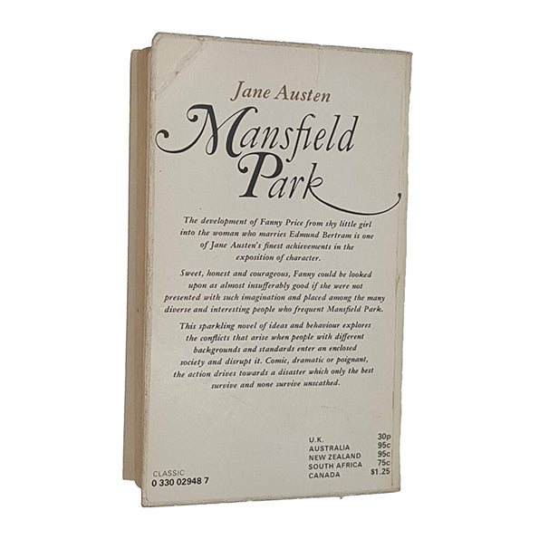 Jane Austen's Mansfield Park - Pan 1972
