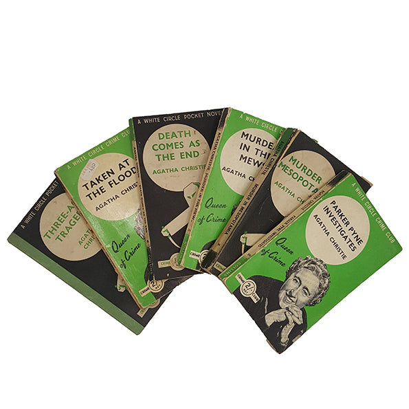 Agatha Christie Vintage 6-Book Collection - Collins, c.1940