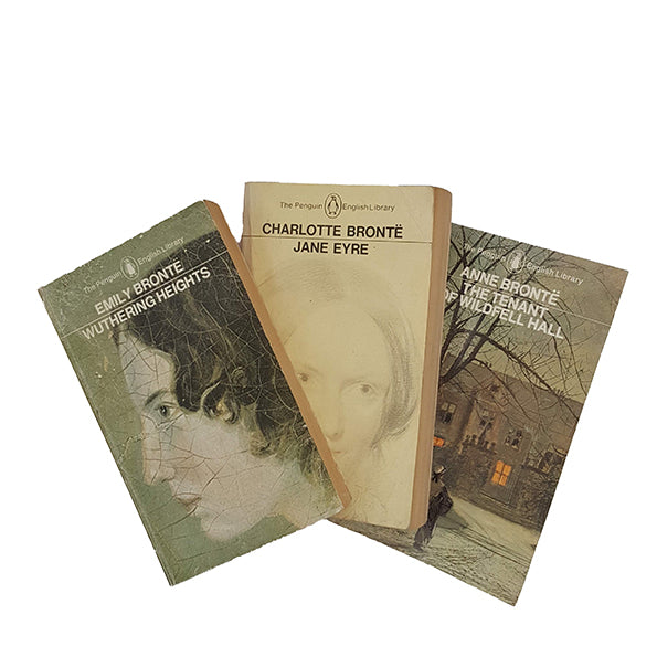 3 Bronte Novels, Jane Eyre Etc.  - Penguin, c.1970