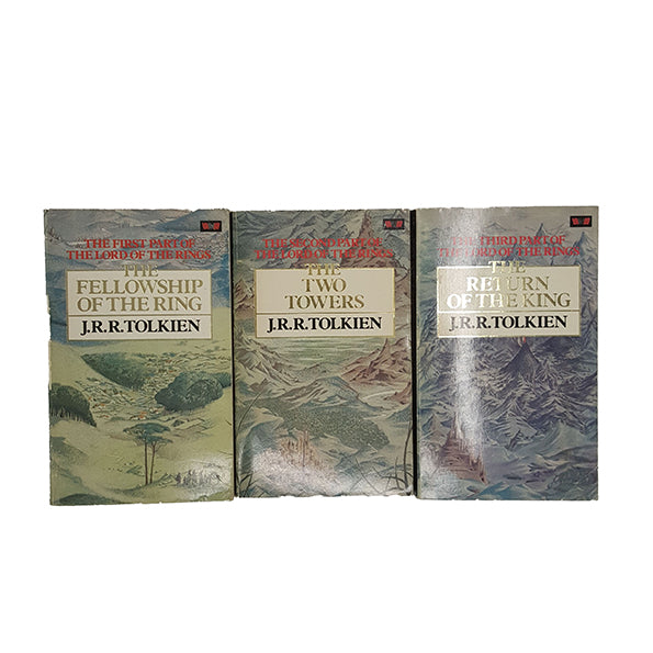 J.R.R. Tolkien's The Lord of the Rings Trilogy - Unwin Paperbacks 1981