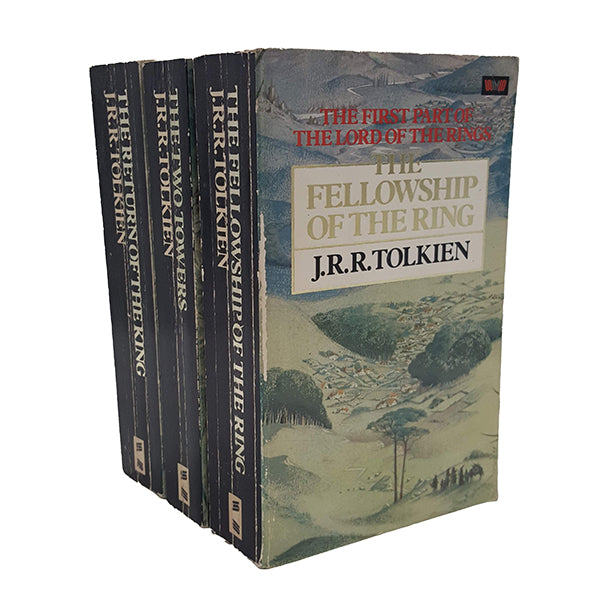 J.R.R. Tolkien's The Lord of the Rings Trilogy - Unwin Paperbacks 1981