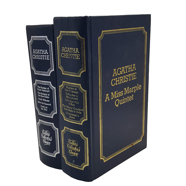 Agatha Christie's A Poirot &amp; Miss Marple Quintet - Collins, 1977-8