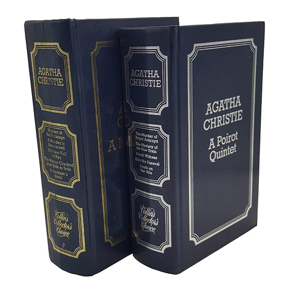 Agatha Christie's A Poirot &amp; Miss Marple Quintet - Collins, 1977-8