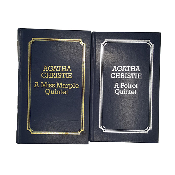 Agatha Christie's A Poirot &amp; Miss Marple Quintet - Collins, 1977-8