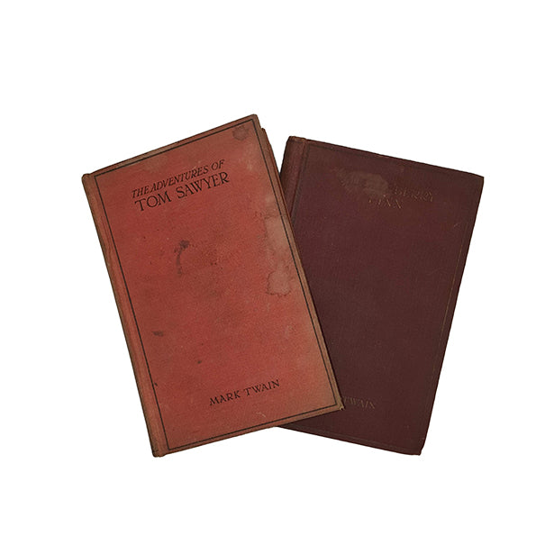 Mark Twain’s The Adventures of Tom Sawyer &amp; Huckleberry Finn - Harrap, 1924-33
