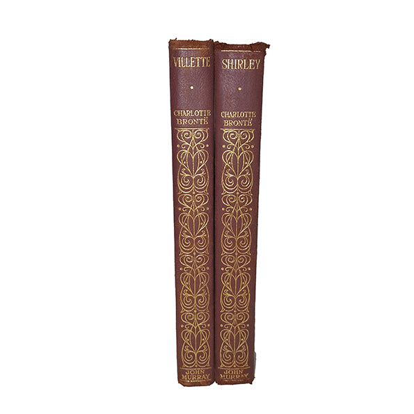 Charlotte Bronte's Villette &amp; Shirley - John Murray, 1937-39