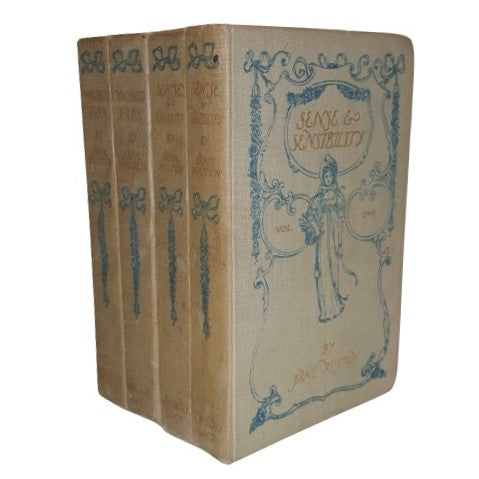 Jane Austen's Sense and Sensibility &amp; Mansfield Park, Illustrated - J. M.Dent, 1898