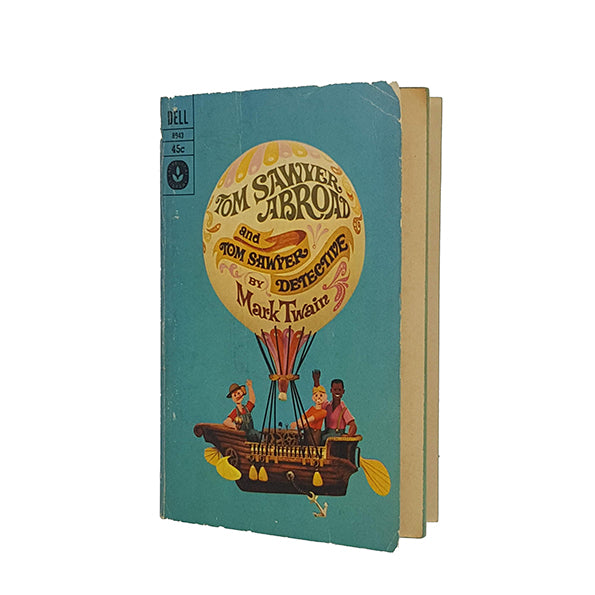 Mark Twain's Tom Sawyer Abroad and Tom Sawyer Detective - Dell 1965