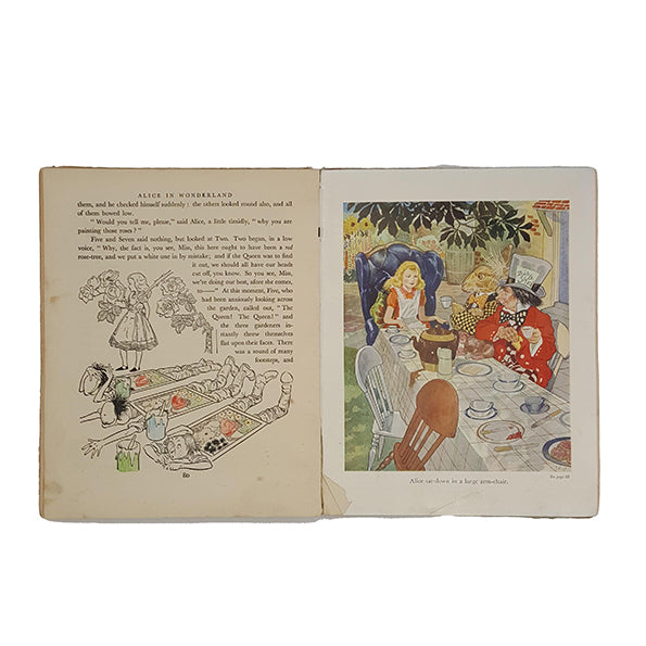 Lewis Carroll's Alice in Wonderland - Collins, c1951