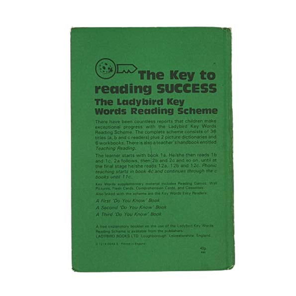 Ladybird 641 Keywords Border Picture Cover: 6c Reading with Sounds 1965