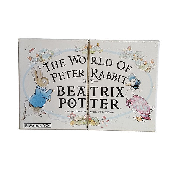 Beatrix Potter’s The Peter Rabbit Books (Full Set) - 23 White Books in Box