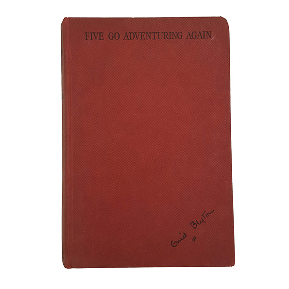 Enid Blyton's Five Go Adventuring Again - Hodder, 1950