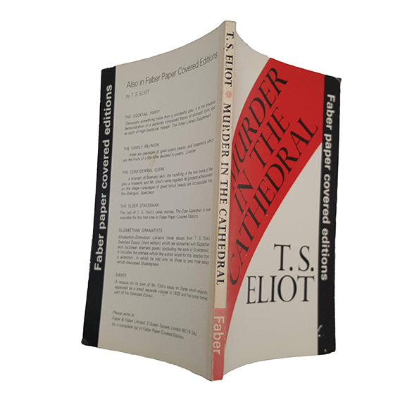 Murder in the Cathedral by T.S. Eliot - Faber, 1974