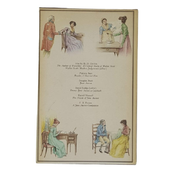 Jane Austen and Education by D. D. Devlin - Macmillan 1975