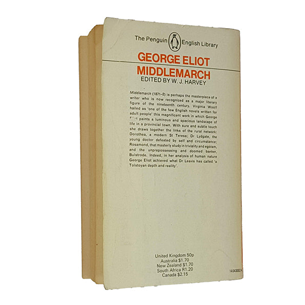 George Eliot's Middlemarch - Penguin 1971