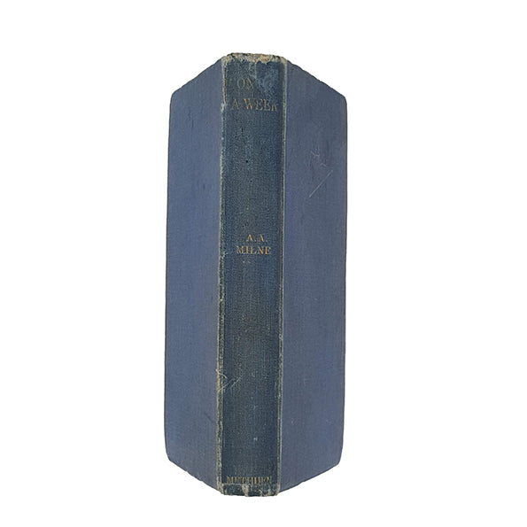 A. A. Milne's Once a Week - Methuen 1927