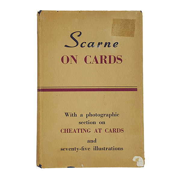 Scarne on Cards by John Scarne - Crown Publishers 1955