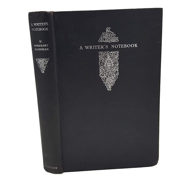 A Writer's Notebook by W. Somerset Maugham - Heinemann, 1949 1st edition