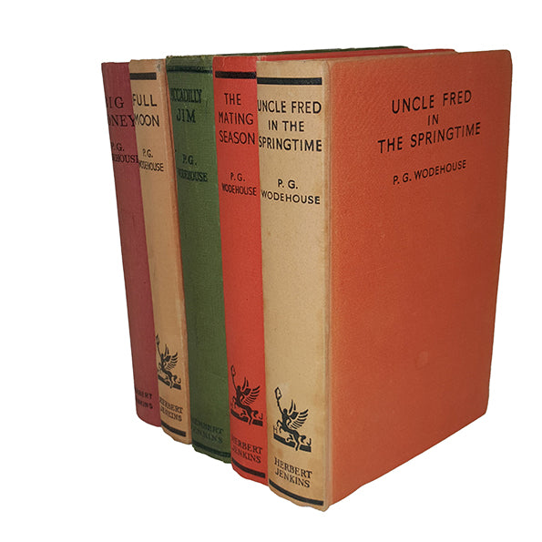 P.G. Wodehouse Well-Loved Works - 5 Books, 1930s