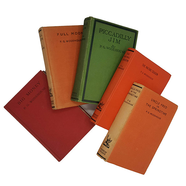 P.G. Wodehouse Well-Loved Works - 5 Books, 1930s