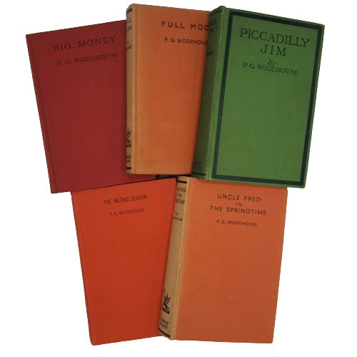 P.G. Wodehouse Well-Loved Works - 5 Books, 1930s