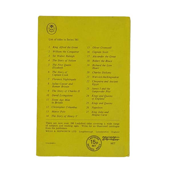 Ladybird 561 Full Picture Cover: David Livingstone 1960