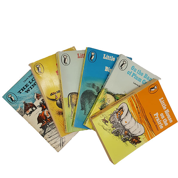 Laura Ingalls Wilder Collected Works - Puffin, c.1980 (6 Books)