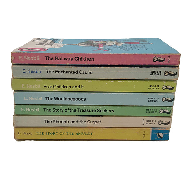 E. Nesbit Collected Works - Puffin, c.1980 (7 Books)