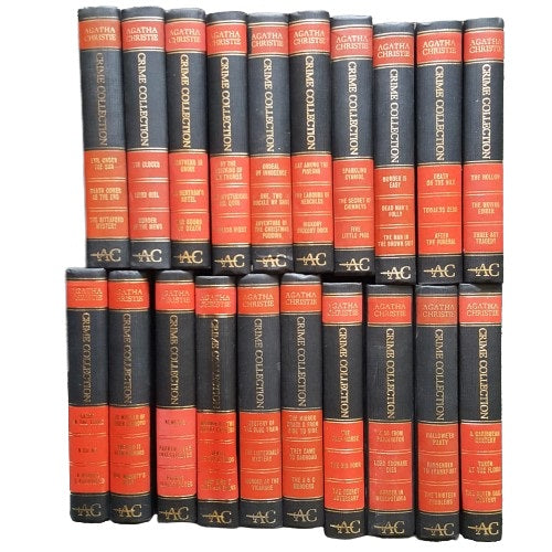Agatha Christie Crime Collection - 20 Books - Hamlyn, 1969-72