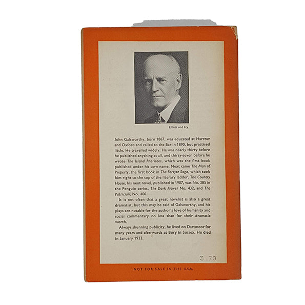 The Man of Property by John Galsworthy - Penguin 1959