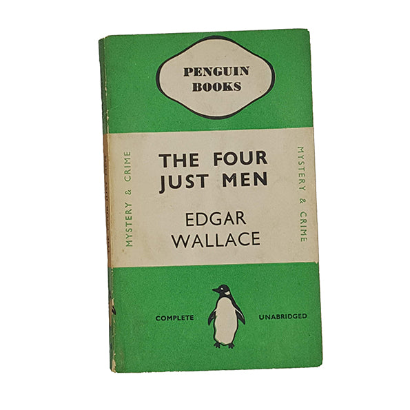 The Four Just Men by Edgar Wallace - Penguin 1938