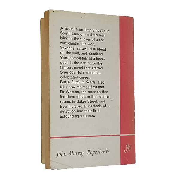 Sir Arthur Conan Doyle's A Study in Scarlet - John Murray 1969