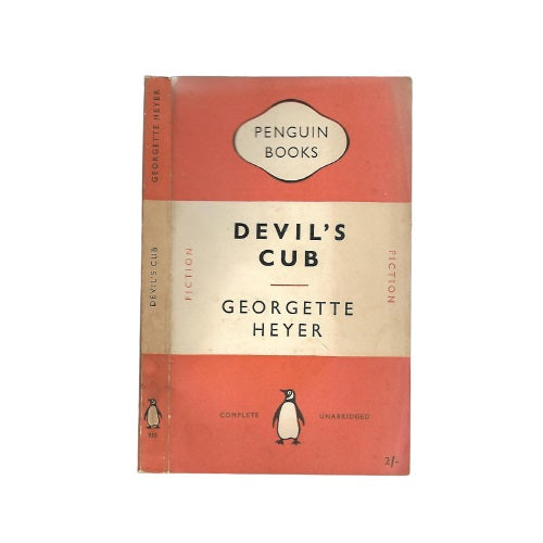 Devil's Cub by Georgette Heyer - Penguin 1st Edition, 1953