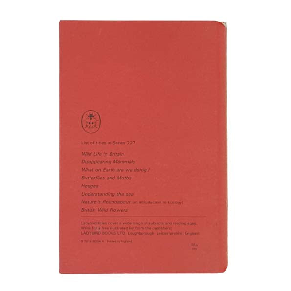 Ladybird 727 Conservation: Wild Life in Britain 1972