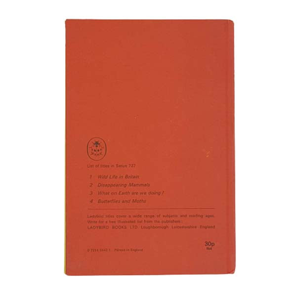 Ladybird 727 Conservation: What on Earth are we Doing? (red spine version) 1976