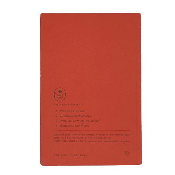 Ladybird 727 Conservation: Butterflies and Moths 1978