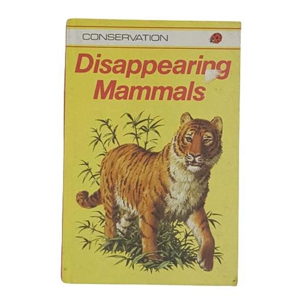 Ladybird 727 Conservation: Disappearing Mammals 1973 (yellow cover)