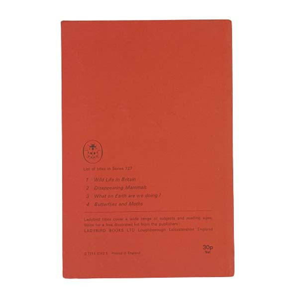 Ladybird 727 Conservation: Disappearing Mammals 1973 (yellow cover)