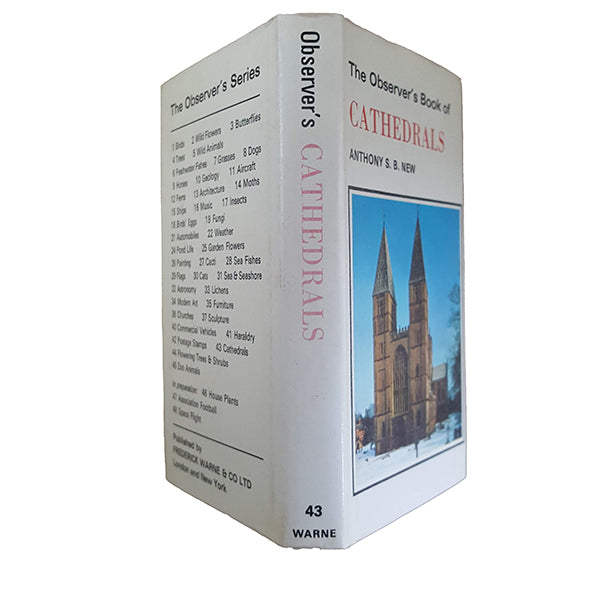 The Observer's Book of Cathedrals by Anthony S. B. New (#43) DJ