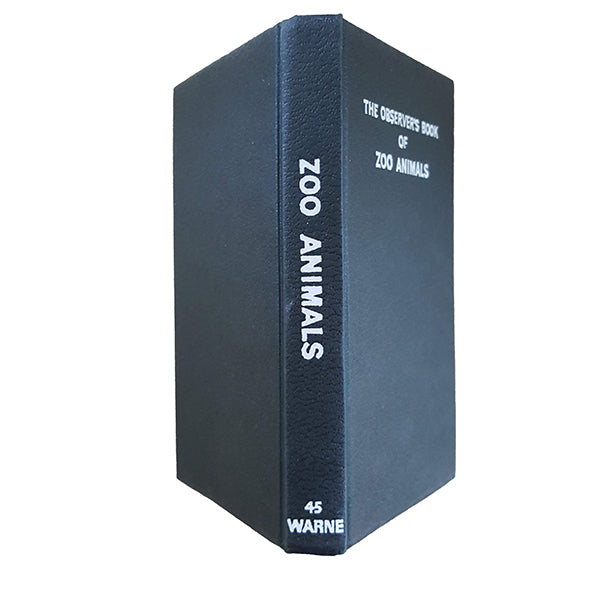 The Observer's Book of Zoo Animals by Jan Hatley (#45) NO DJ BLACK/GREEN