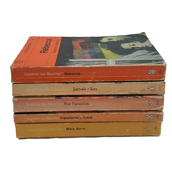 Daphne du Maurier Collected Penguin Paperbacks c.1970s (5 books)