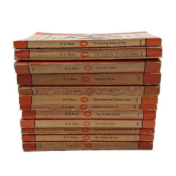 H. E. Bates Collected Penguin Paperbacks c.1960s (12 books)