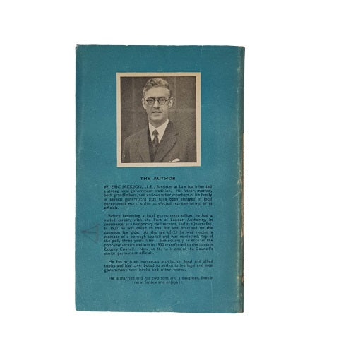 Local Government in England and Wales by W. Eric Jackson | Country ...