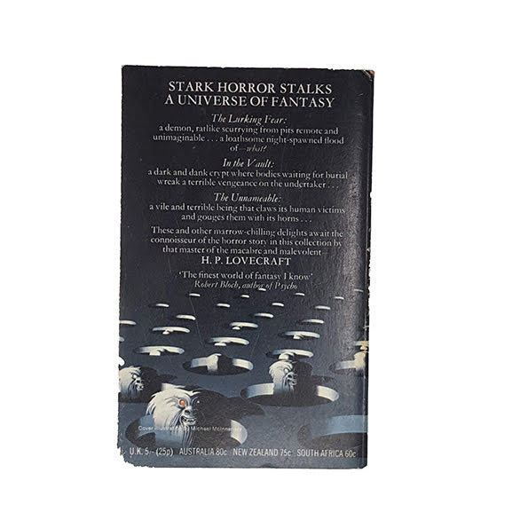 The Lurking Fear and Other Stories by H. P. Lovecraft - Panther, 1970