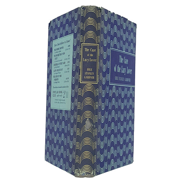 The Case of the Lazy Lover by Erle Stanley Gardner - Popular Book Club 1955