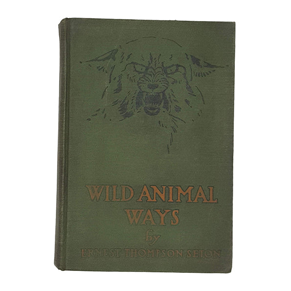 Wild Animal Ways by Ernest Thompson Seton - Doubleday 1926