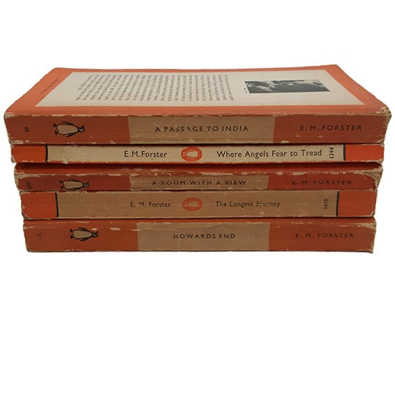 E.M. Forster Collected Penguin Paperbacks c.1950s (5 books)