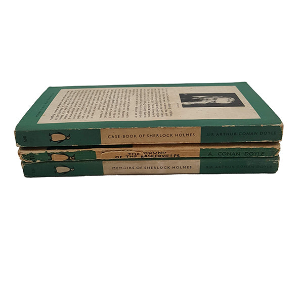 Arthur Conan Doyle Collected Penguin Paperbacks c.1950s (3 books)